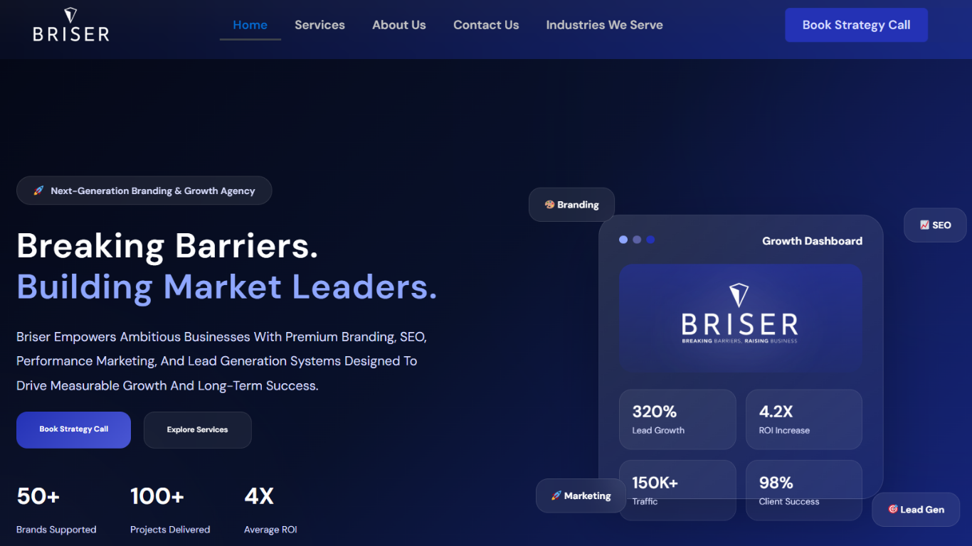 Briser Website Project